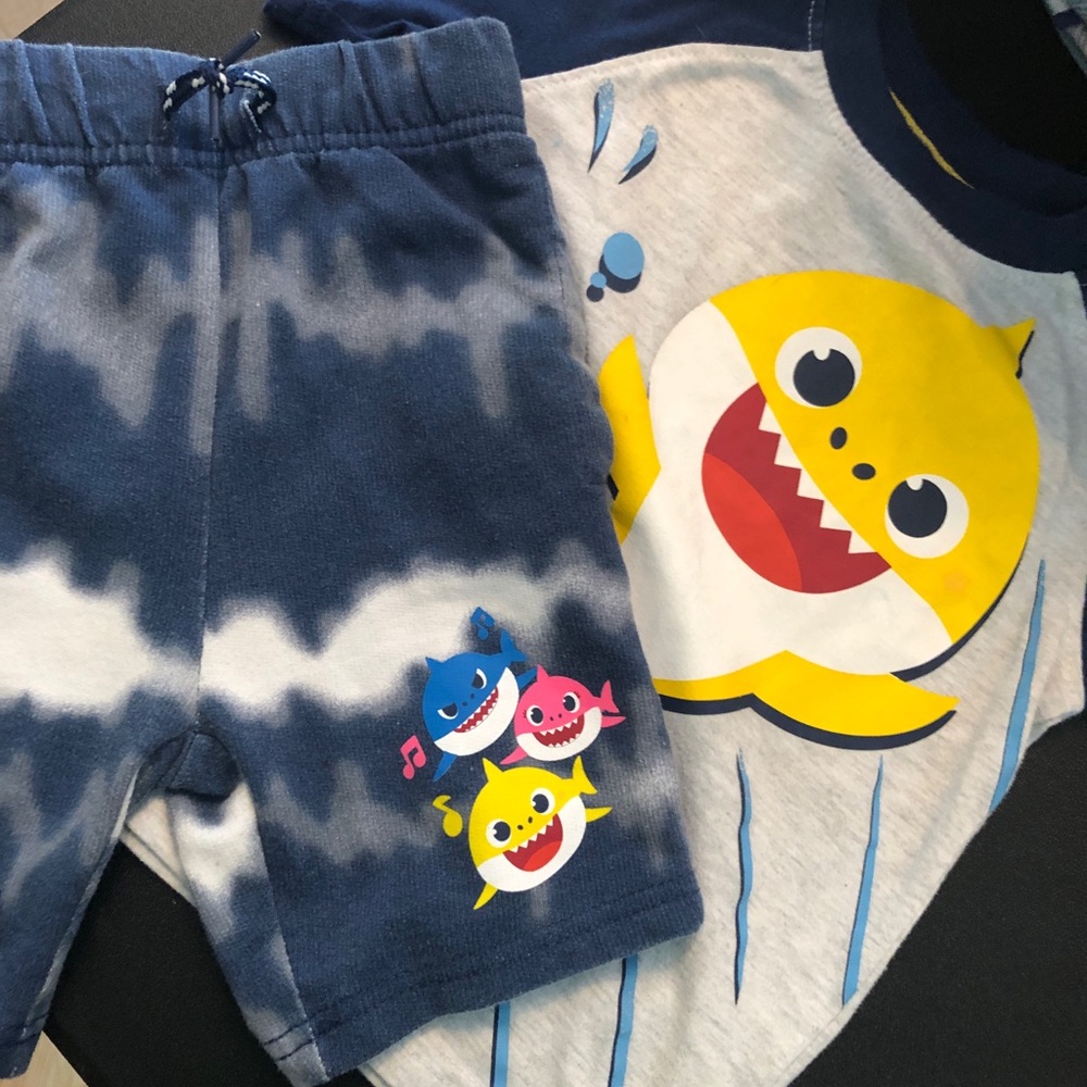 Baby Shark Shorts Outfit